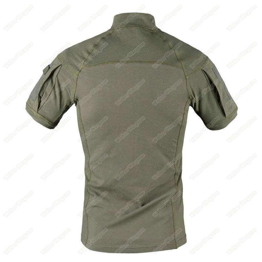 Tactical Short Sleeve Combat Shirt - OD Green Size XL