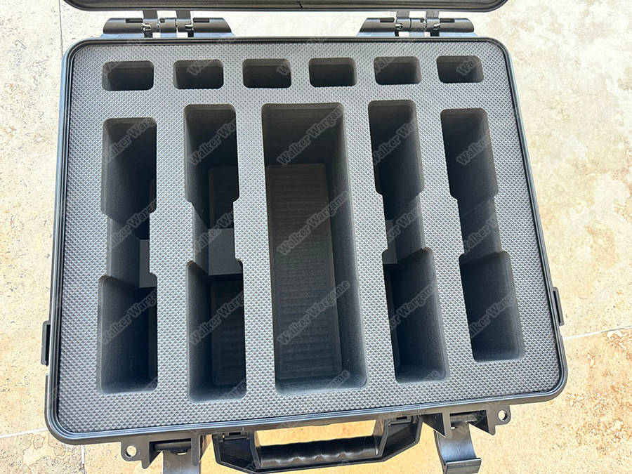 4 Pistol 12 Mag Range Case Heavy Duty Case