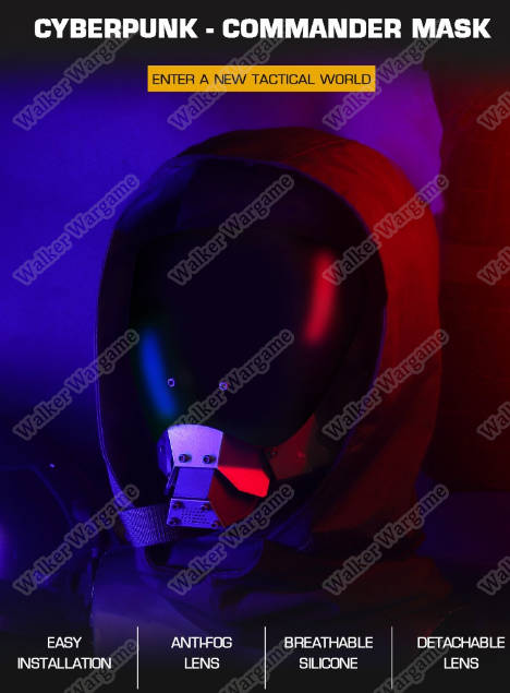 WST Cyberpunk Commander Face Mask