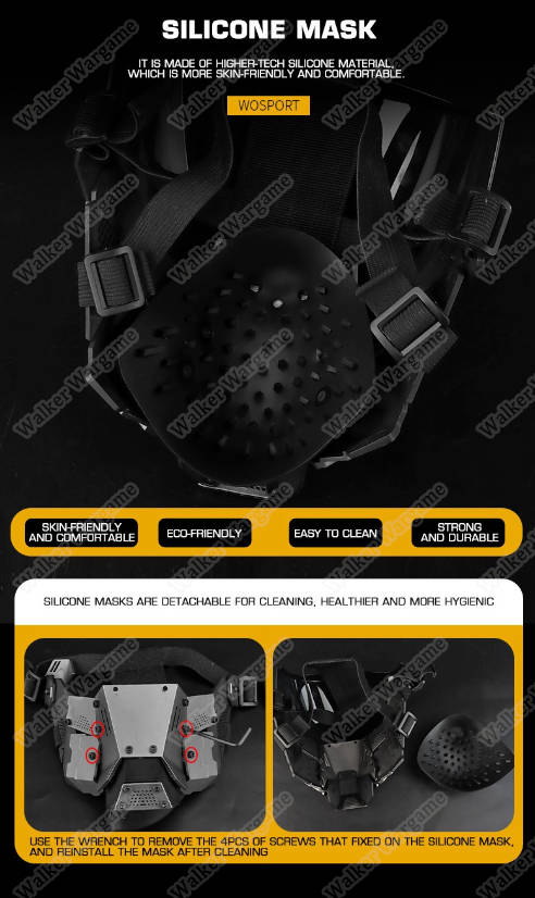 WST Cyberpunk Commander Face Mask