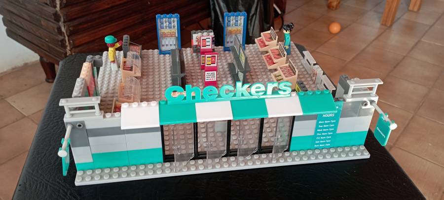 Checkers Lego Set