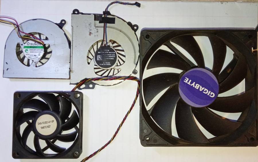 PC Fan and Heat Sink Collection