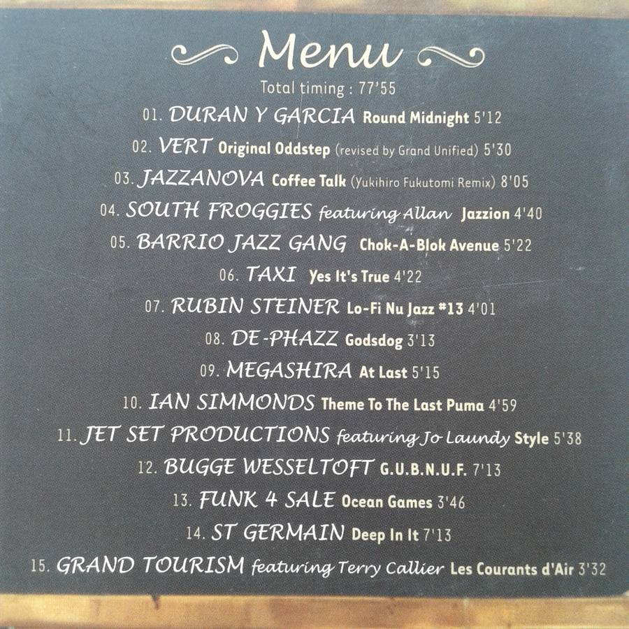 Saint-Germain Cafe - Various Artists [Import CD Digipak] (2001)  *House/Acid Jazz