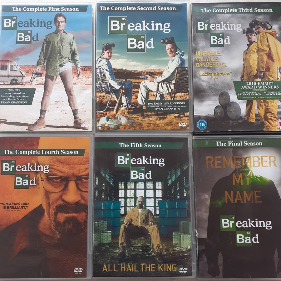 Breaking Bad - The Complete Collection (Seasons 1-6) (21 DVDs)