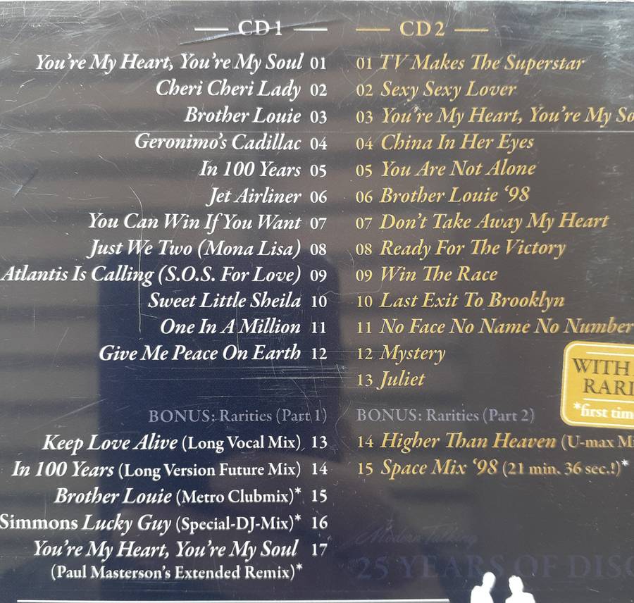 Modern Talking - 25 Years Of Disco-Pop (2CD) (2009)