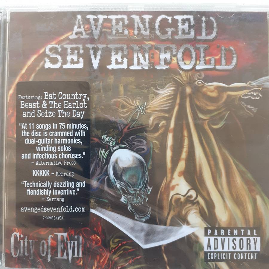 Avenged Sevenfold - City Of Evil [Import CD] (2005)   *NEW, sealed