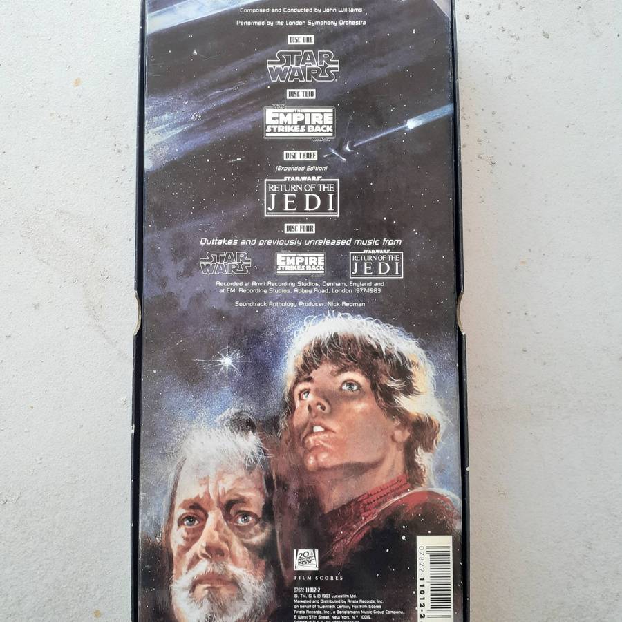 Star Wars Trilogy (The Original Soundtrack Anthology) - John Williams / LSO [4CD Box Set] (1993)