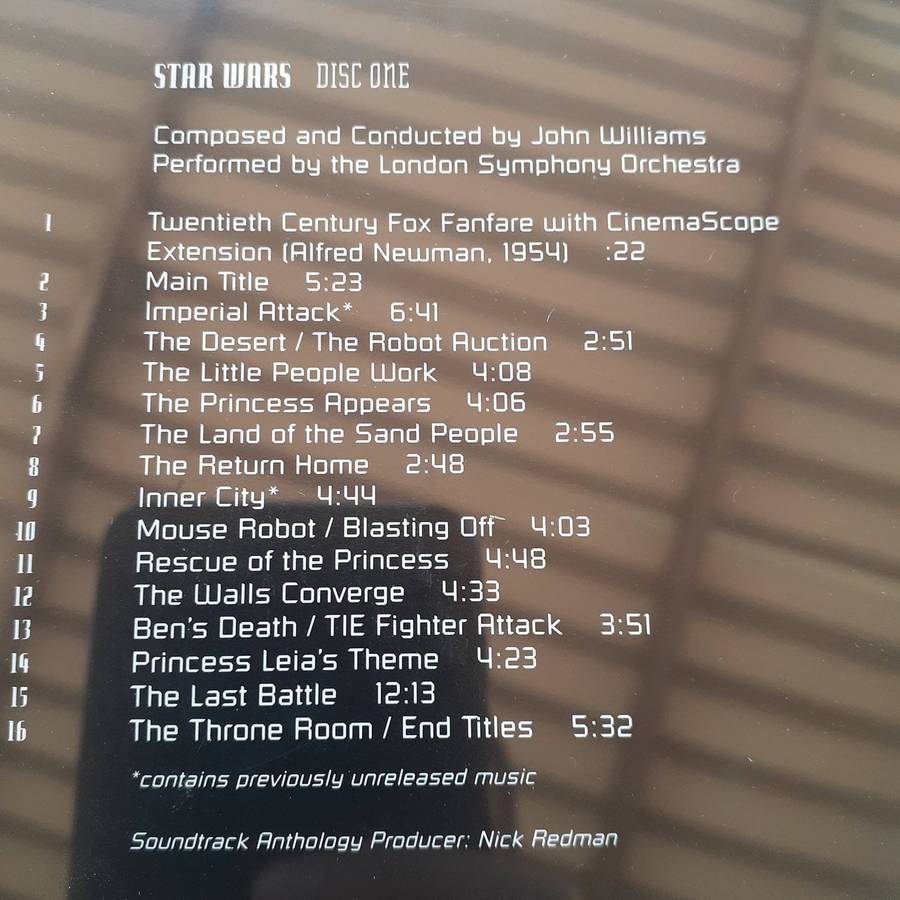 Star Wars Trilogy (The Original Soundtrack Anthology) - John Williams / LSO [4CD Box Set] (1993)