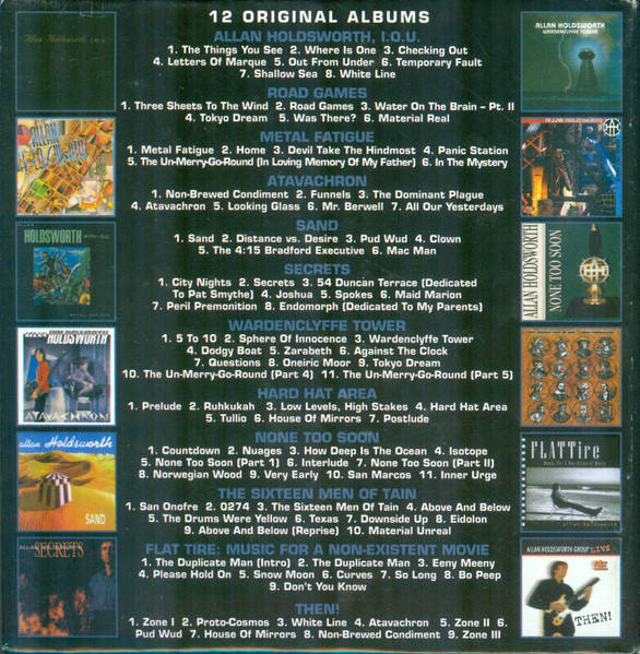 Allan Holdsworth - The Man Who Changed Guitar Forever! [12 CD Box Set] (2017)