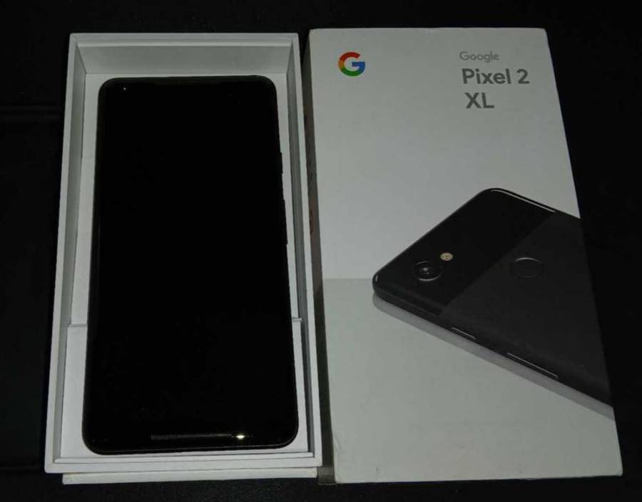 Google Pixel 2 XL 6.0", 64GB, 4GB RAM, Mostly Black