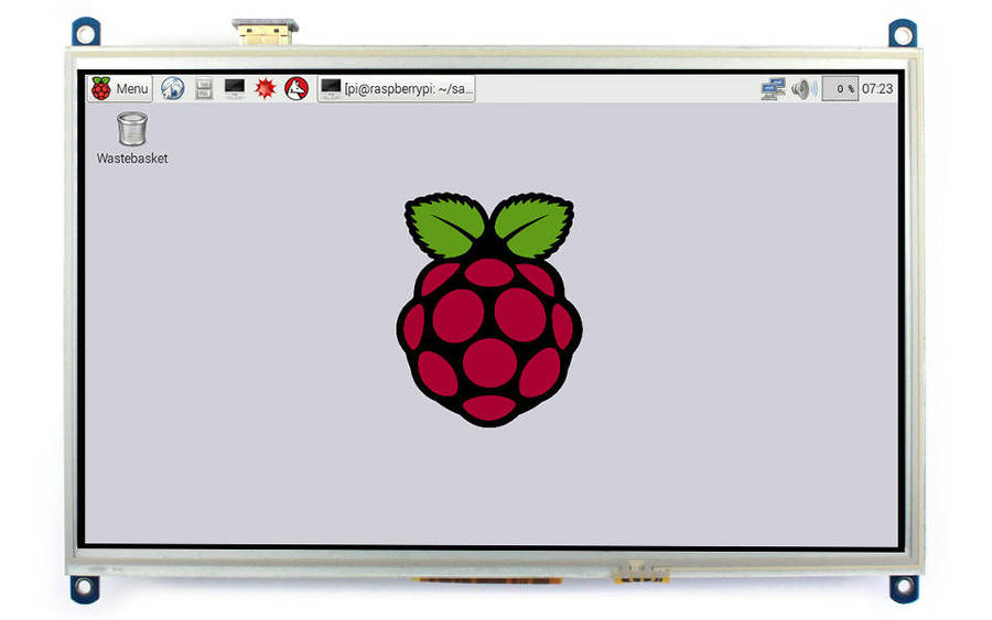 10.1inch Resistive Touch Screen LCD, 1024×600, HDMI, IPS, Supports Raspberry Pi / PC