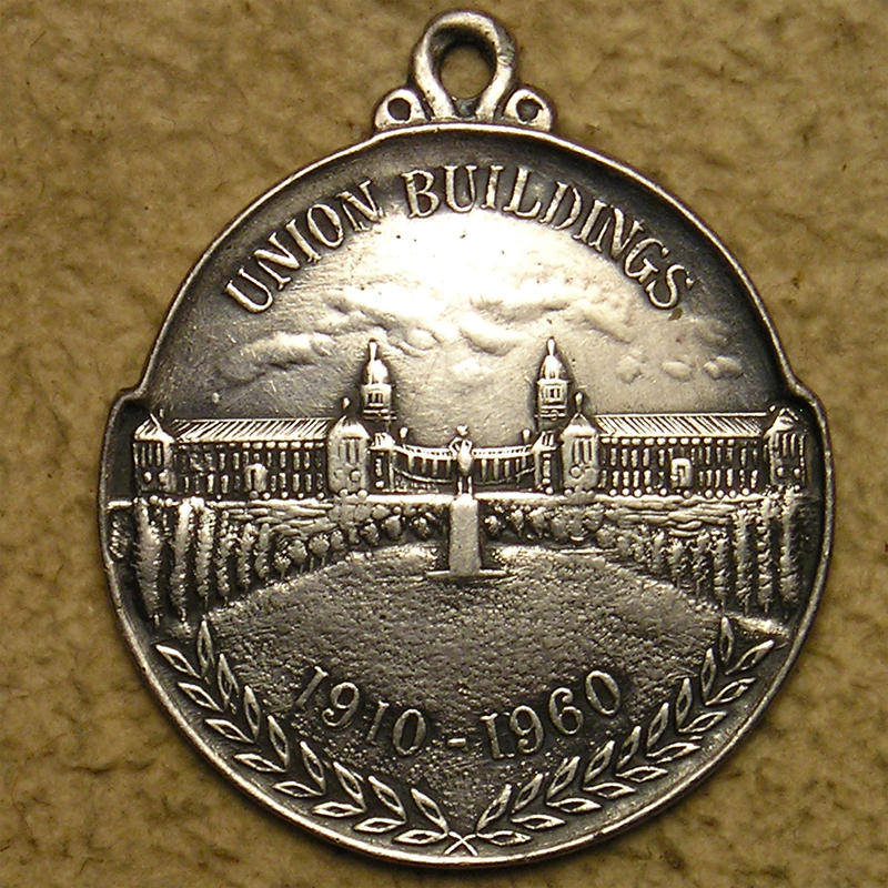 Golden Jubilee of the Union of South Africa (1910-1960) / Union Buildings Medal