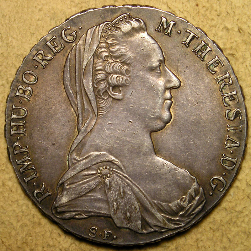 Austria: 1780.X Maria Theresa Silver Thaler