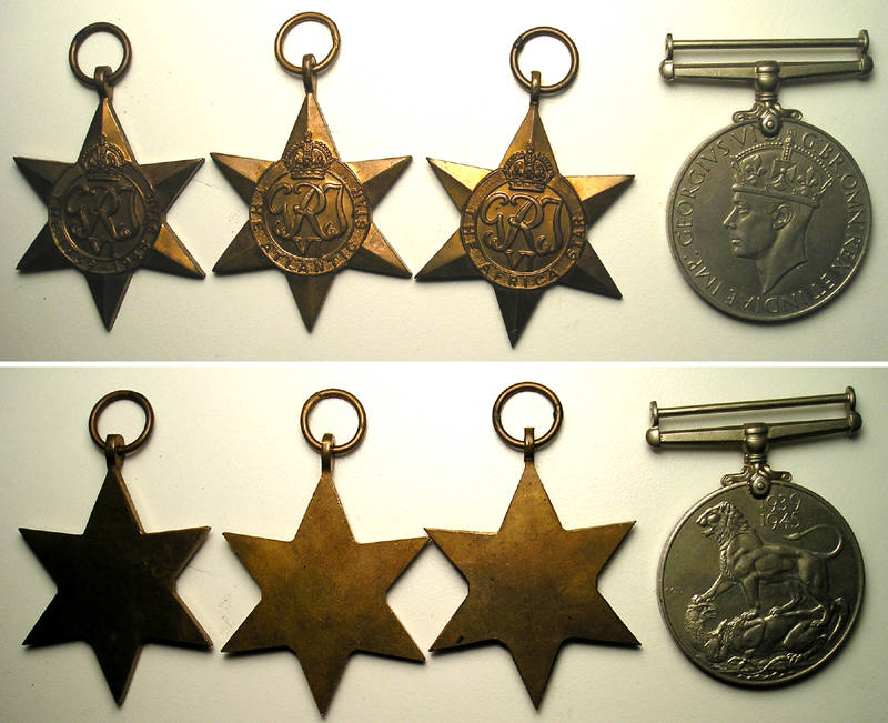 WW2 Group of Four Medals