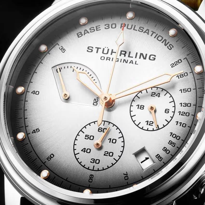 STUHRLING ORIGINAL® Men's Pulse Chronograph Watch
