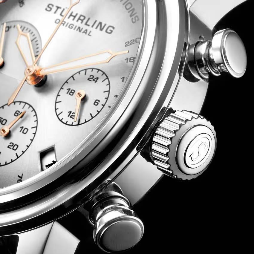 STUHRLING ORIGINAL® Men's Pulse Chronograph Watch