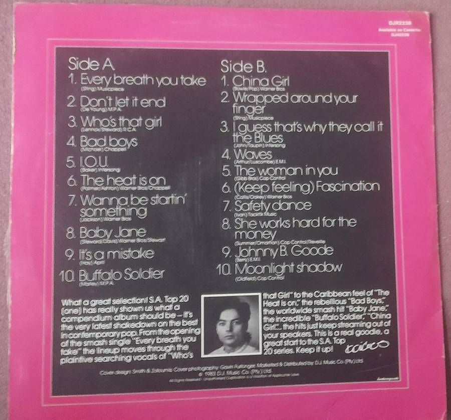 S.A. Top 20 Vinyl