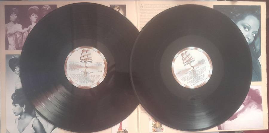 Diana Ross All The Greastest Hits Double Vinyl