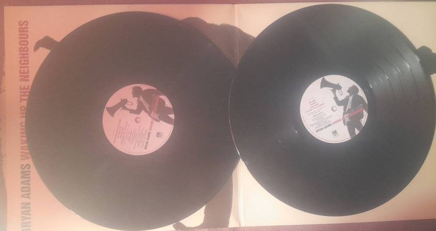 Bryan Adams Waking Up The Neighbors Double Vinyl