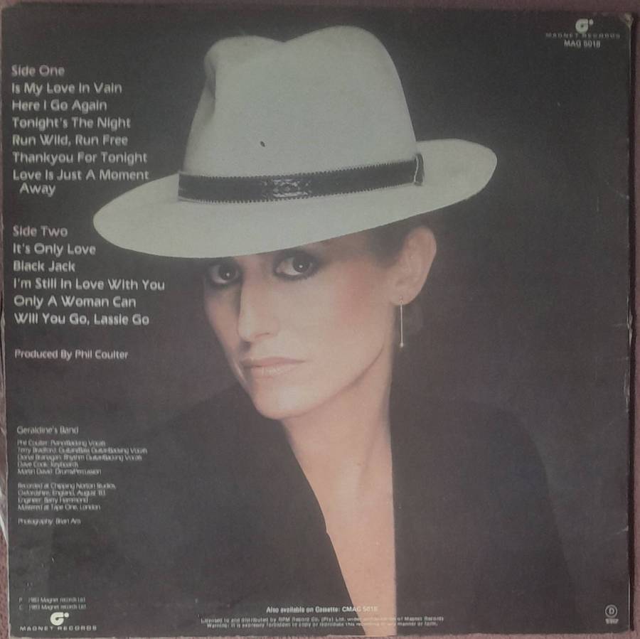 Geraldine It's Only Love Vinyl