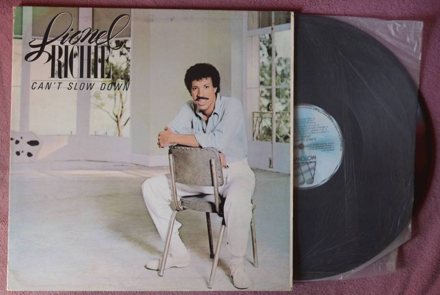 Lionel Richie Can't Slow Down Vinyl