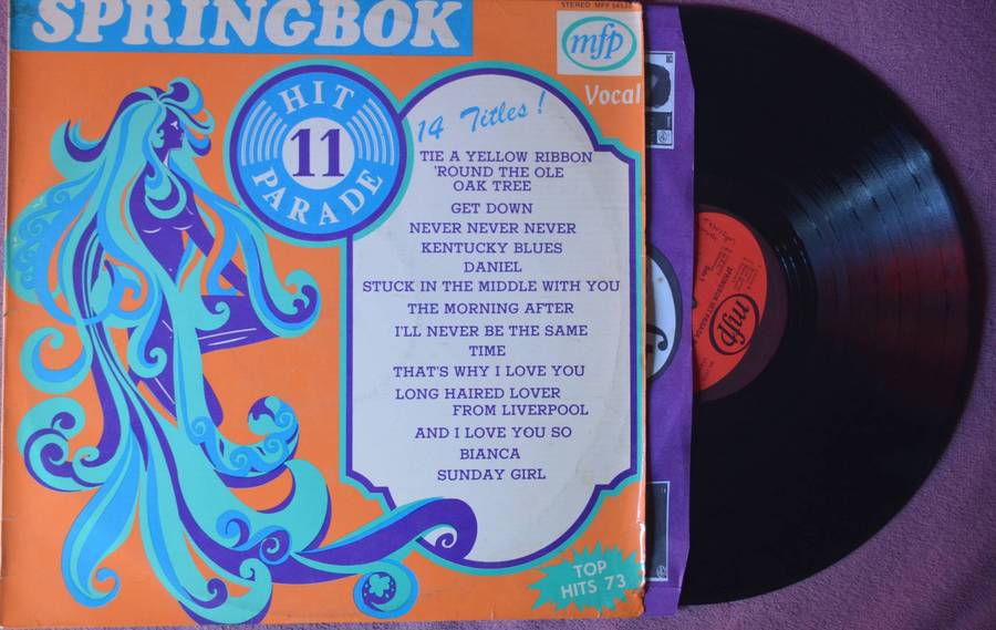 Springbok Hit Parade Vol 9,10,11,12,13,15,17,19,22 and 24 Vinyl - Your bid is for all