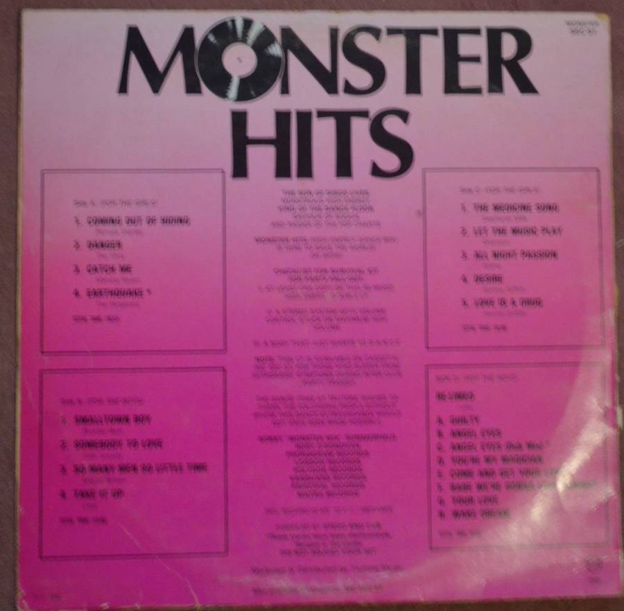 Monster Hits Double Vinyl