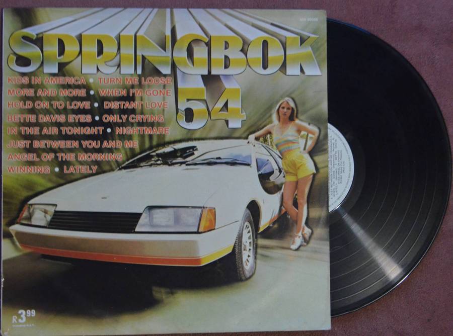 7X Springbok Hit Parade 54 to 60 Vinly