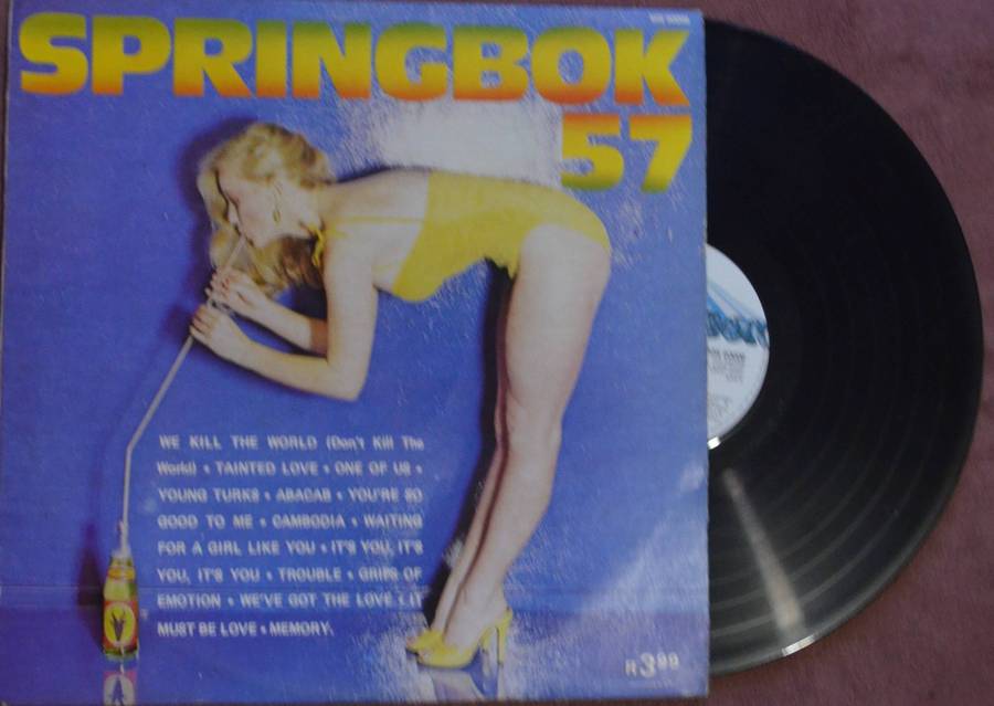 7X Springbok Hit Parade 54 to 60 Vinly