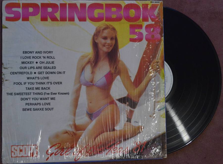 7X Springbok Hit Parade 54 to 60 Vinly