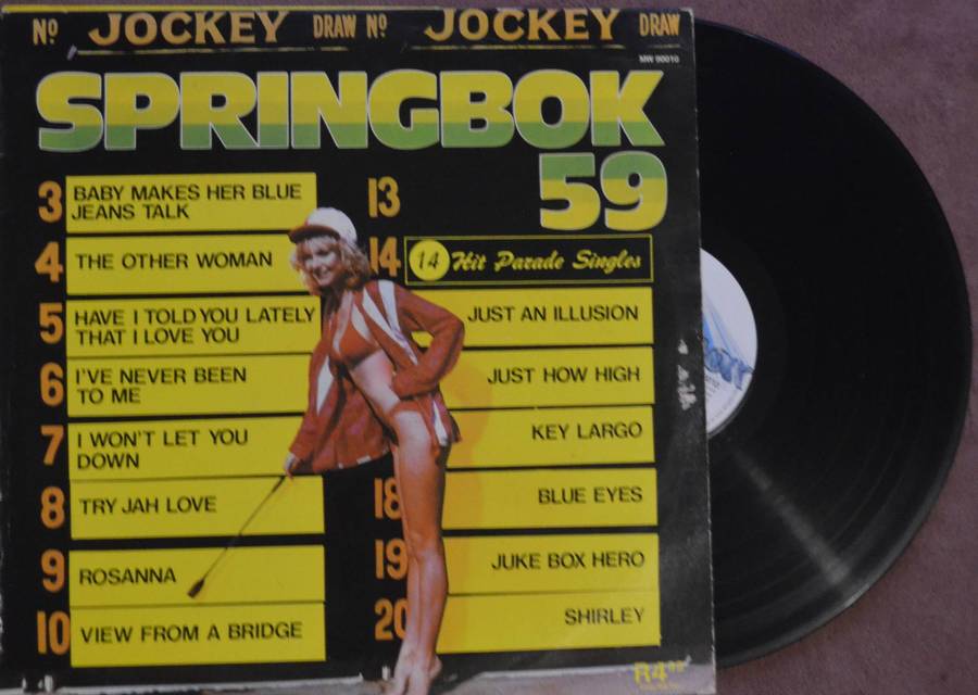 7X Springbok Hit Parade 54 to 60 Vinly