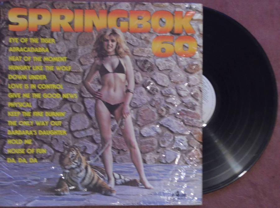7X Springbok Hit Parade 54 to 60 Vinly