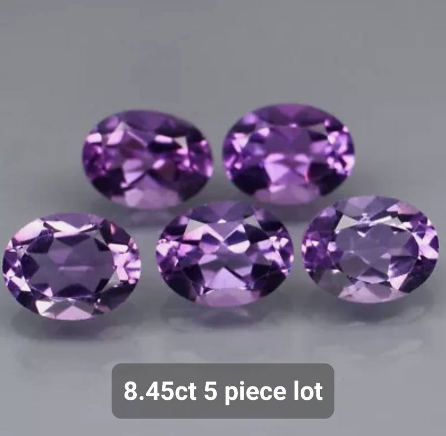 Over 30ct of Natural Amethyst -your bid is for all