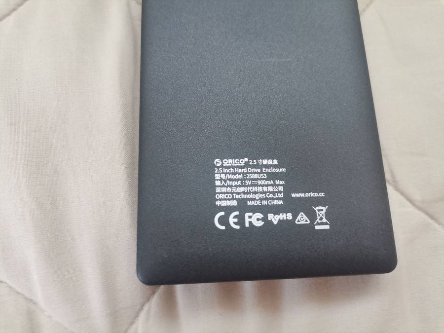 500GB Portable External Hard Drive - 2.5" USB3.0