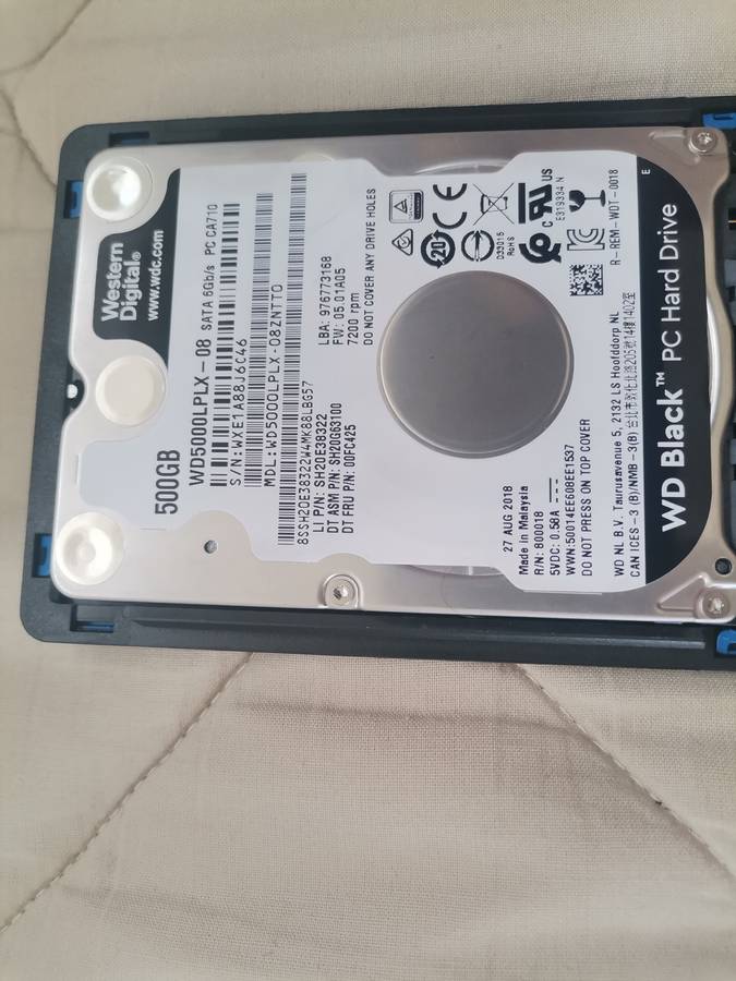 500GB Portable External Hard Drive - 2.5" USB3.0