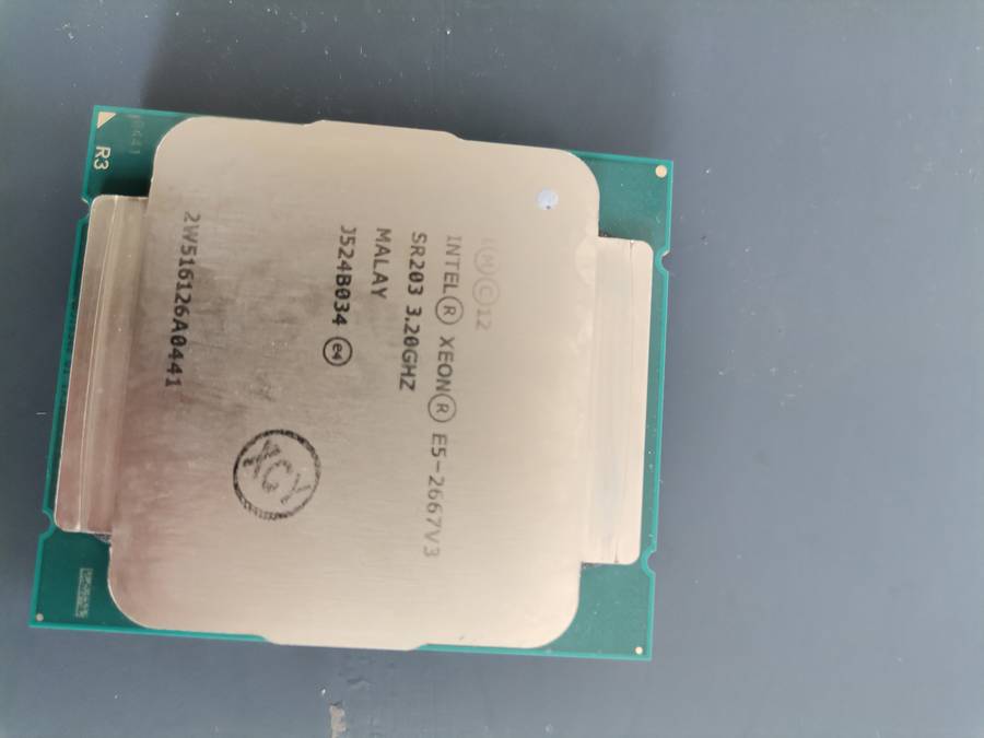 Intel Xeon CPU Pair E5-2667V3 & E5-2687WV3 LGA2011 Socket