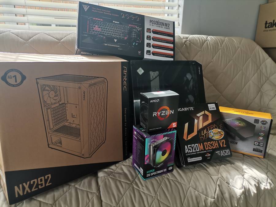 Ryzen 5 Gaming PC with GTX 1070 8GB & 32GB RAM + 4-in-1 Bundle