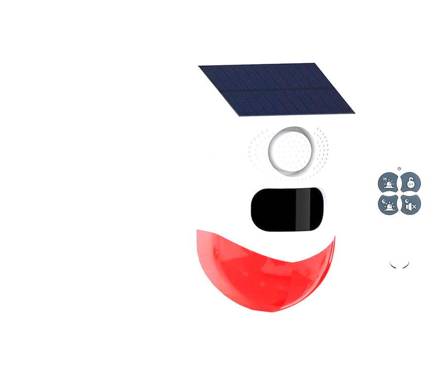 Outdoor PIR Solar Sensor with Remote Control