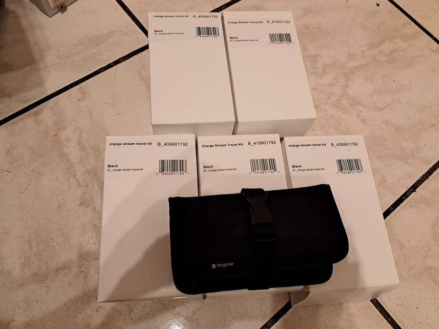 Mophie Wireless Charge Stream Travel Kit (x5 Units)