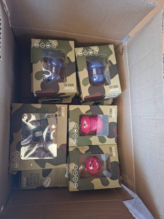 Mixed R.O.GNT Speakers - MASSIVE CLEARANCE AUCTION  R1.00 START, NO RESERVE