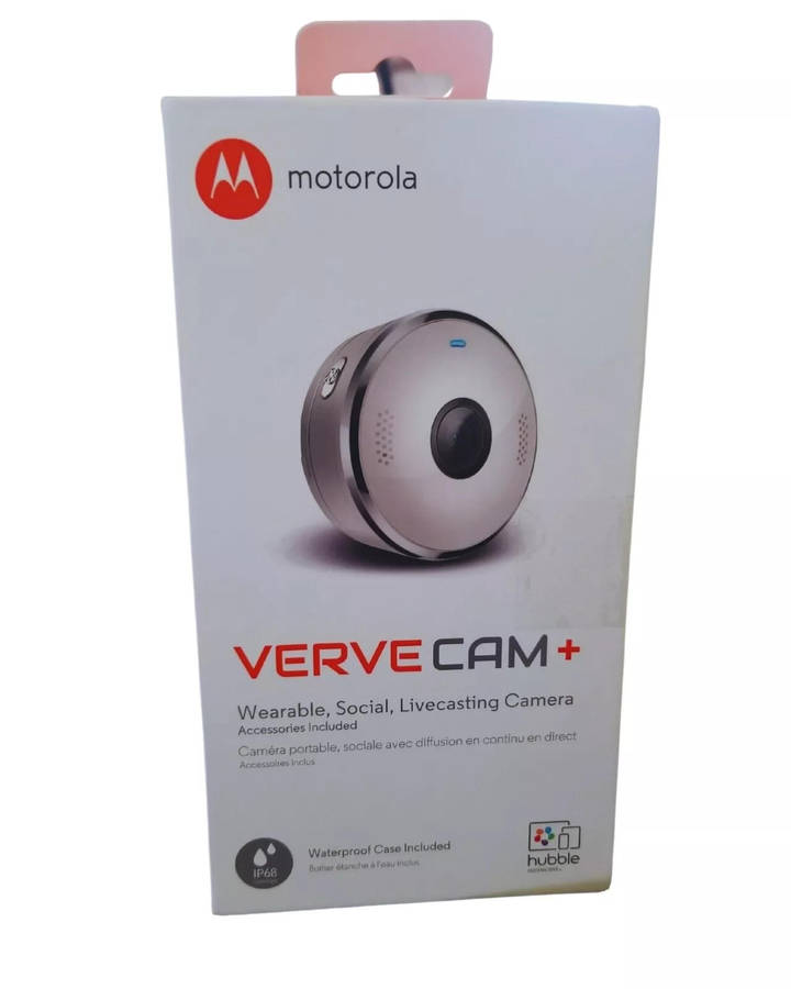 4 x  New Motorola  VerveCam+ - Auction Starting at R1.00 - No Reserve