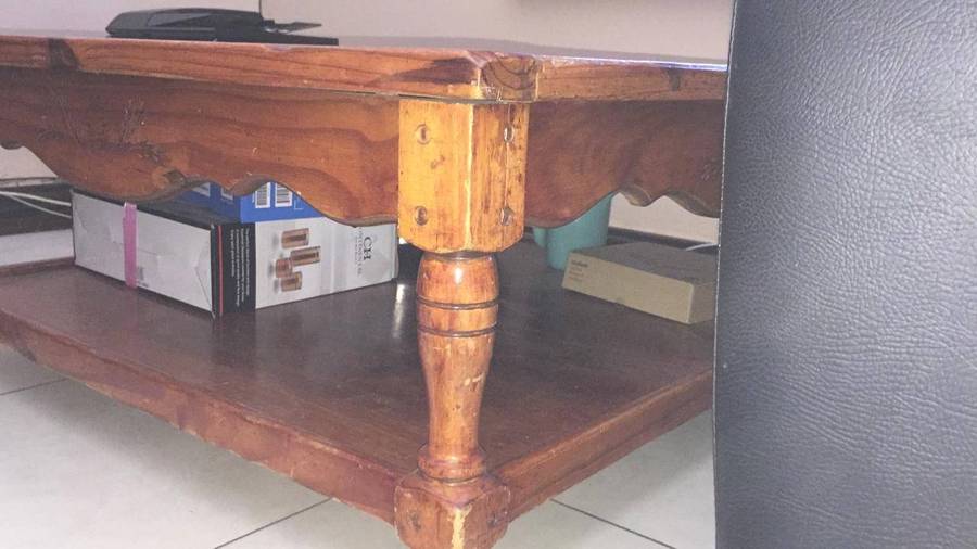 Vintage Oregon Pine Coffee Table