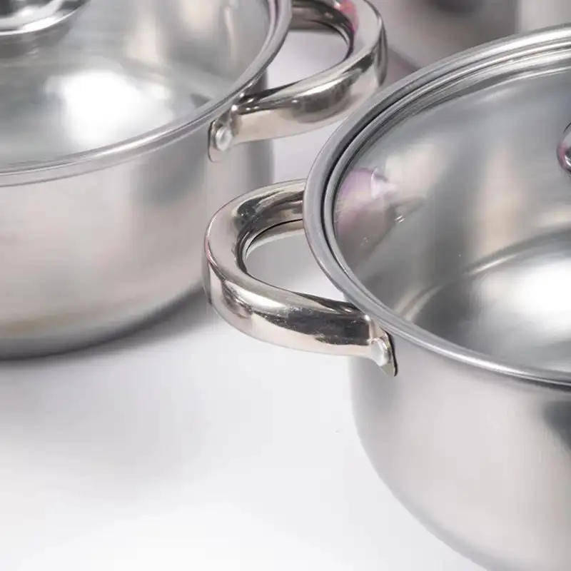 Condere 10 Piece Stainless Steel Pot Set