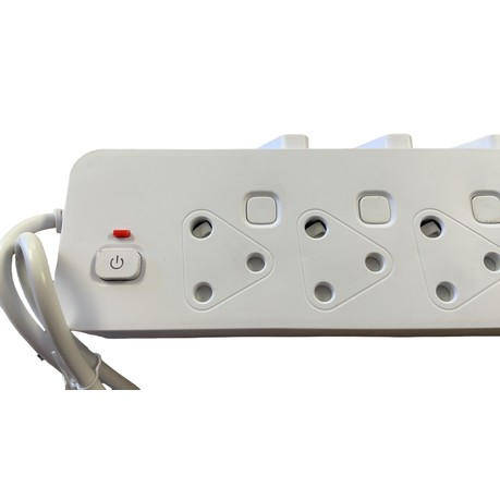 Target 9Ways Multiplug With Sockets 0.5m Pack of 2