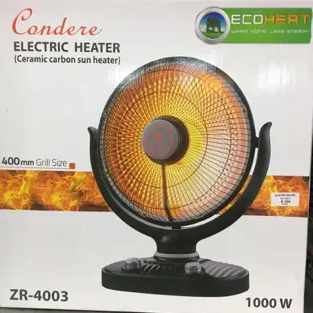 CONDERE Ceramic Carbon Sun Energy Saving Heater ZR-4003