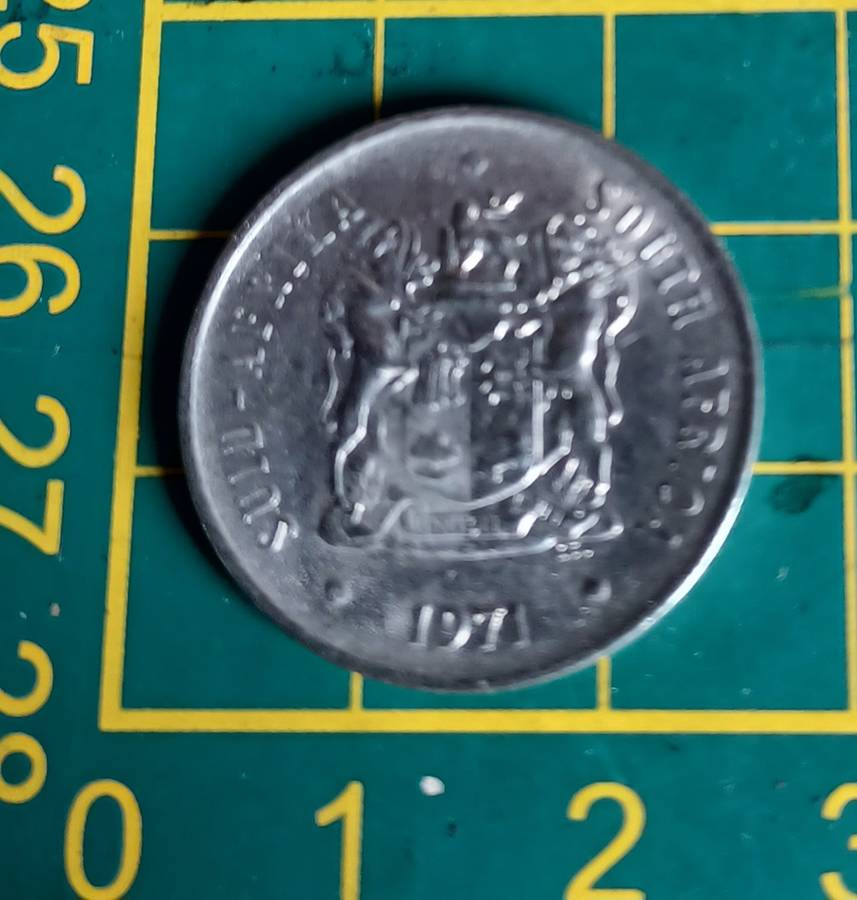 1971 ~ RSA 20 cent