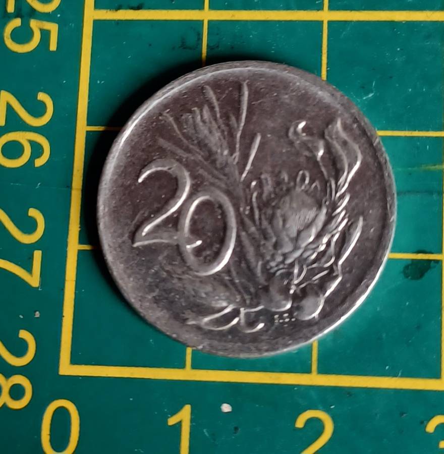 1976 ~ RSA 20 cent