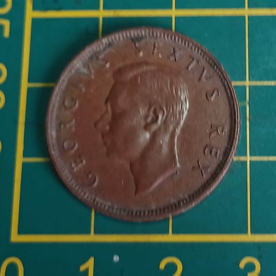 SA Union: 1951 Half penny 1/2d