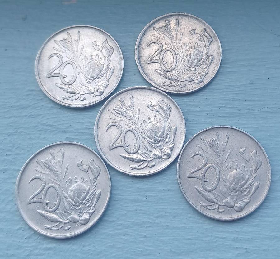 1987 ~ 20 Cent ~ South Africa