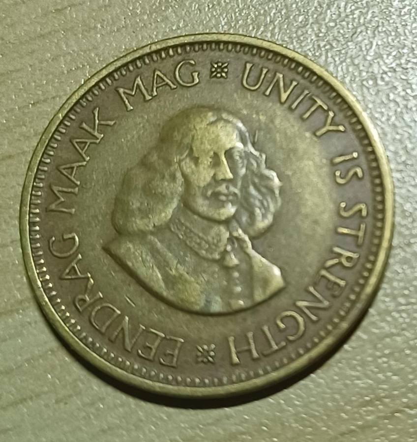 1961 South Africa  1/2 cent